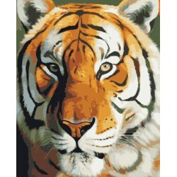 diamond painting kit tigre